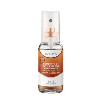 Spray de Própolis e Gengibre Sabor Menta ApisVida 30ml